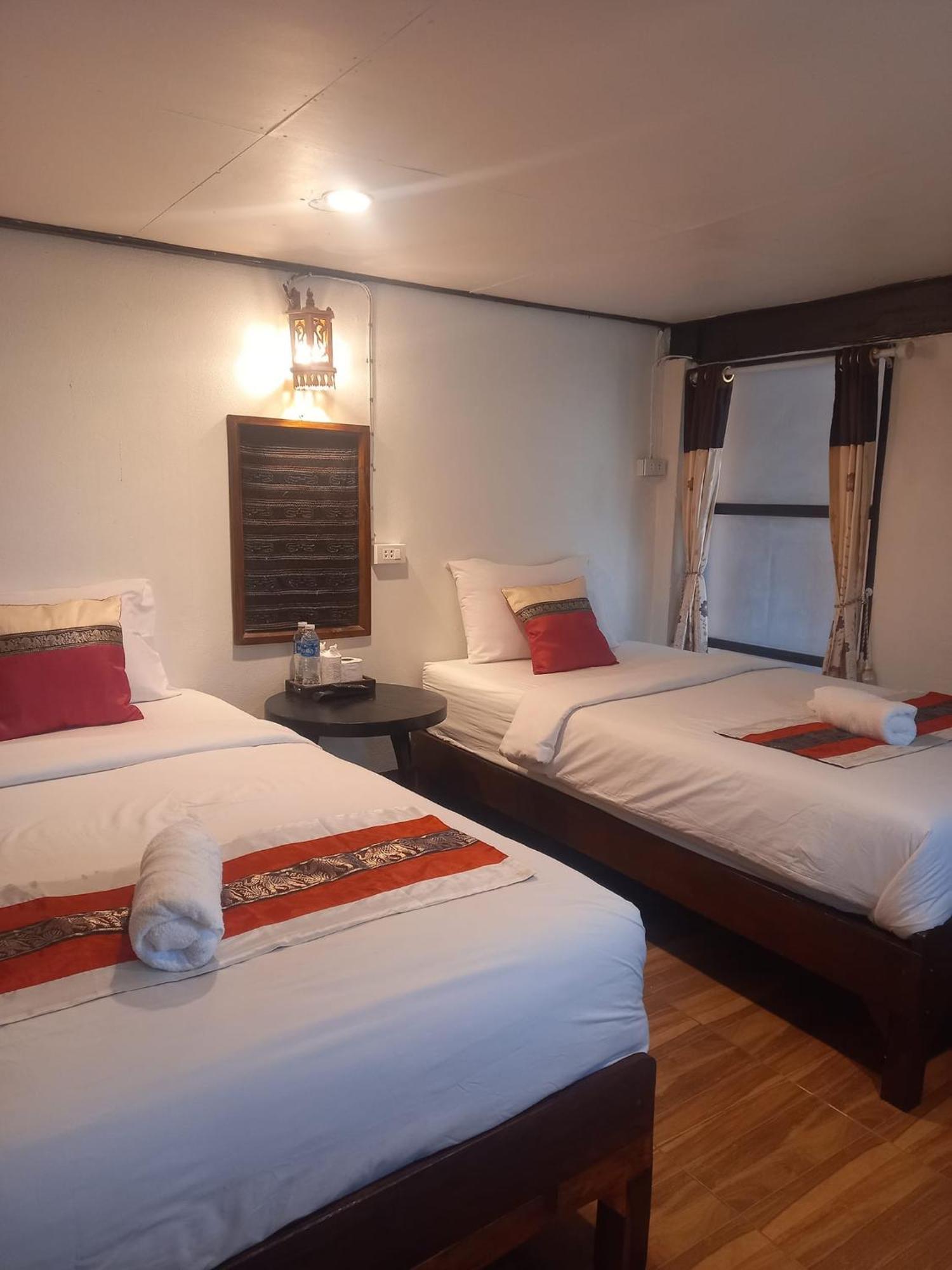 צ'יאנג קונג Baanfai Guesthouse Chiangkhong מראה חיצוני תמונה