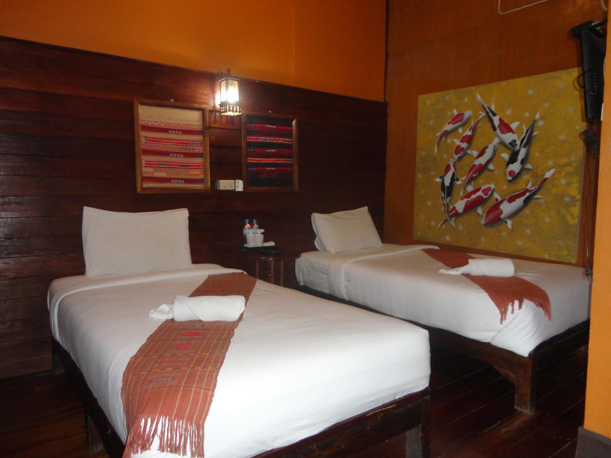 צ'יאנג קונג Baanfai Guesthouse Chiangkhong מראה חיצוני תמונה